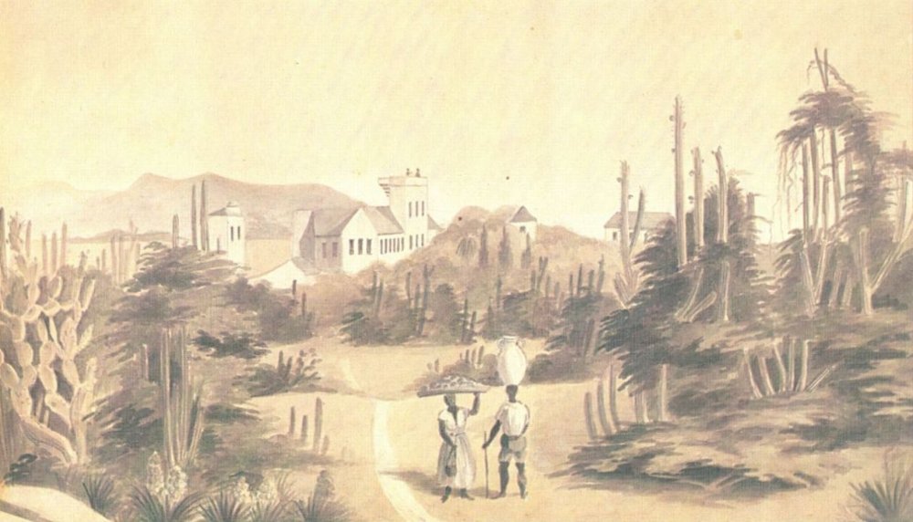 A cidade de Pelotas (RS) em 1852, aquarela